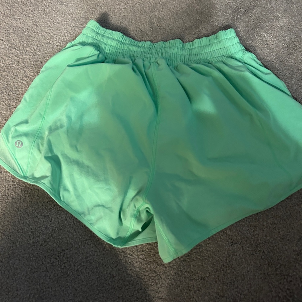 lululemon athletica Mint Green Athletic Shorts
